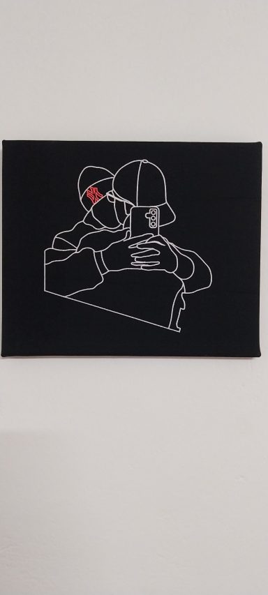 Konturenstick von Foto